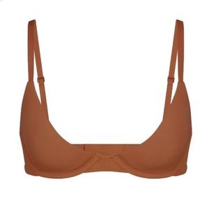 SKIMS Fits Everybody Unlined Plunge Bra size 34B